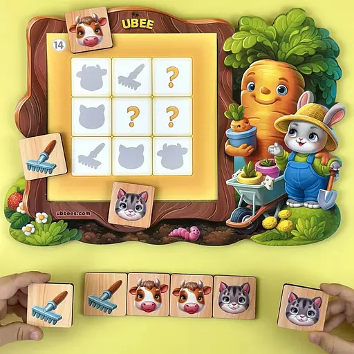 Дитяча настільна гра "Судоку" Ubumblebees (ПСД297) PSD297, 70 фішок - фото 5