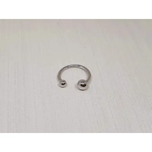 Срібна сережка-кафф на хелікс Dear. 3541С - фото 2