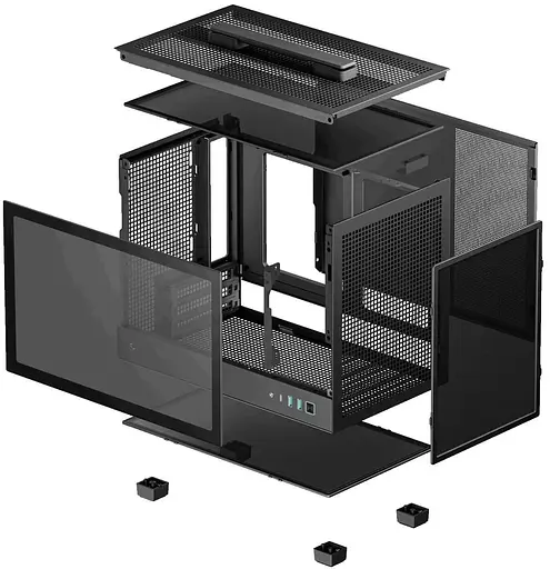 Корпус Deepcool CH160 Black (R-CH160-BKNGI0-G-1) Без БП - фото 10