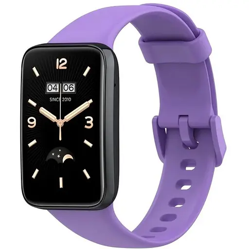 Силіконовий ремінець Tamister для Xiaomi Mi Smart Band 7 Pro Lavander