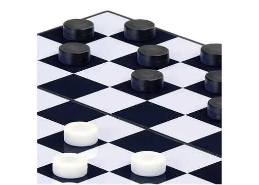 Настольная игра CAYRO Магнитные шашки малые (поле 16х16 см) (406) - фото 3