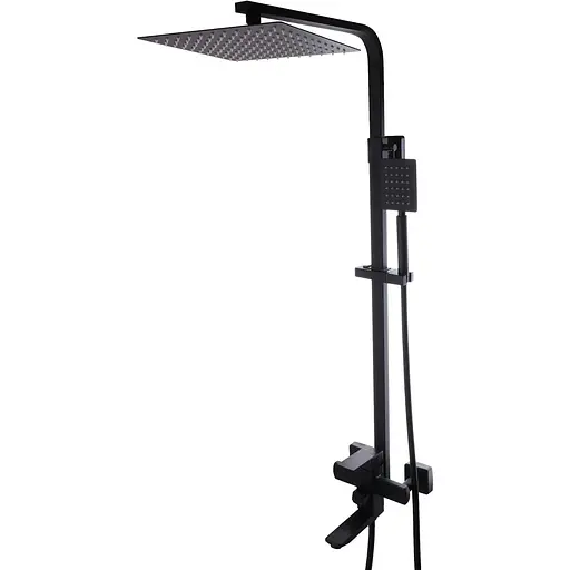 Душова система Globus Lux Sicilia PLUS-SBQ-SH-02-BB 000024952, Чорний матовий - фото 1