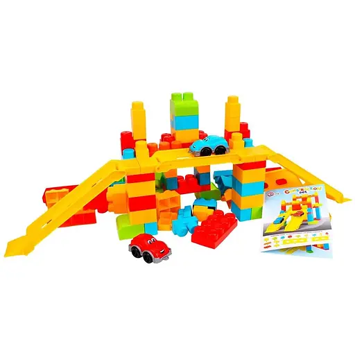 Набір-конструктор ТехноК 6825 з машинками для хлопчиків