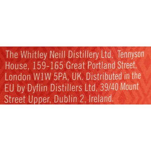 Джин Whitley Neill Oriental Spiced Gin 43% 0.7 л - фото 7