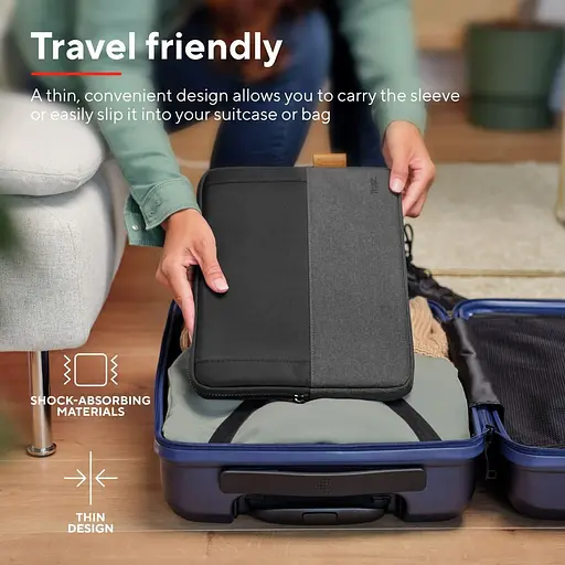 Чехол для ноутбука Trust Lisboa Sleeve 13", чорний (25350_TRUST) - фото 6