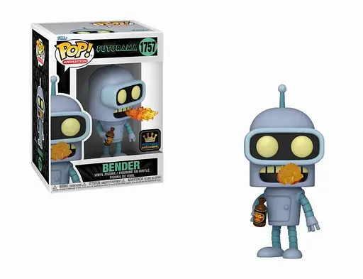 Фигурка Funko Pop Футурама Бендер Futurama Bender Matador 10 см Exclusive FP F B 1757E