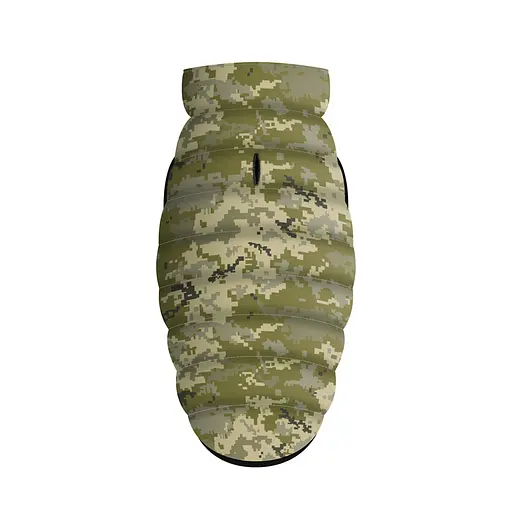 Курточка для собак Waudog Clothes малюнок Мілітарі S35 В 47-50 см С 30-33 см - фото 3