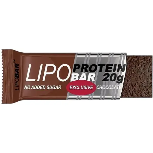 Батончик LipoBar Protein Bar, 50 грам - Шоколад