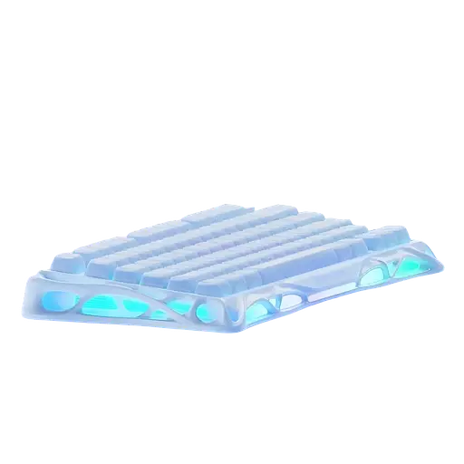 Клавиатура GravaStar K1 Ice Blue - фото 3