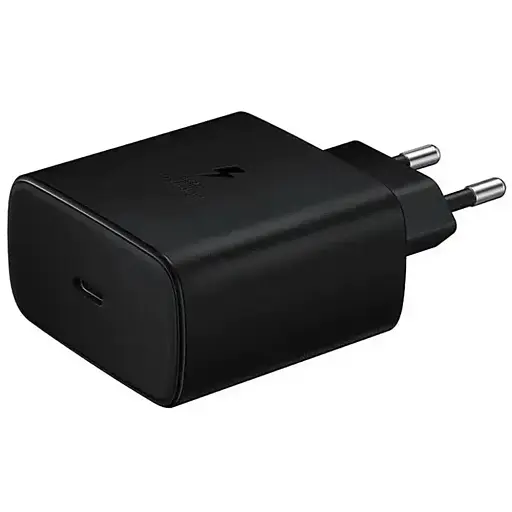 Зарядка для пристрою Adapter PRC 9176 потужність 45 Вт 5А + кабель Type-C USB швидкий заряд чорний - фото 6