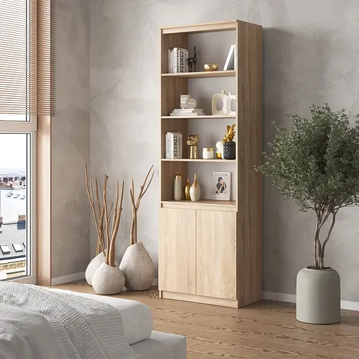 Шкаф для книг Vays пенал с полками R-29 - фото 3