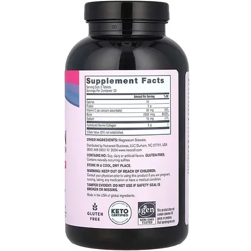 Колаген + вітамін С та біотин Neocell Super Collagen + Vitamin C & Biotin 90 таблеток - фото 2