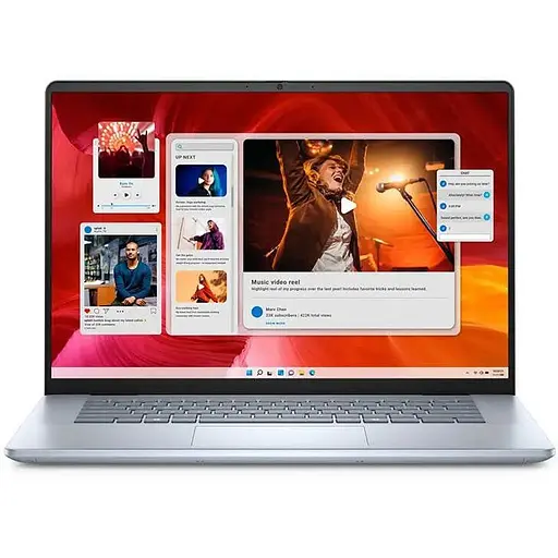 Ноутбук Dell Inspiron Plus 7640 DIP7640U7161RTX4050WP, 16 inch 2560 x 1600, Intel Core Ultra 7 155H 16 C/22 T, 2.5 GHz - 4.8 GHz, 24 MB D, 28 Nvidia GeForce RTX 4050, Windows 11 Pro, сріблястий