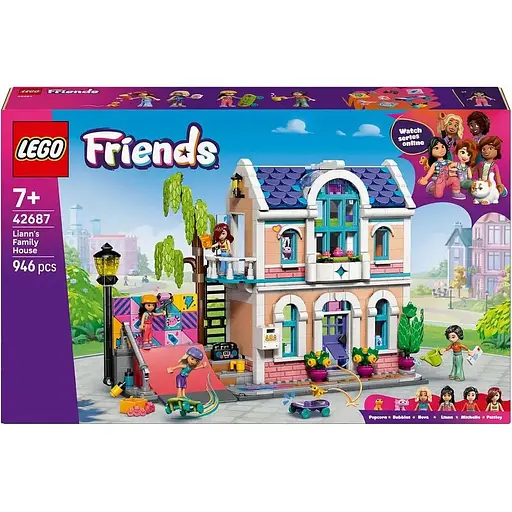 Конструктор LEGO Friends Семейный дом Лиан 946 деталей (42687)