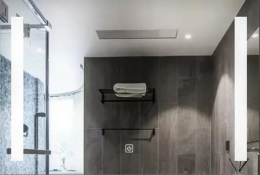 Дзеркало Dusel DE-M1041 75x120, Білий - фото 1