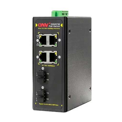 PoE-коммутатор 6-портовый гигабитный ONV-IPS7064PF (73-00007) - фото 2