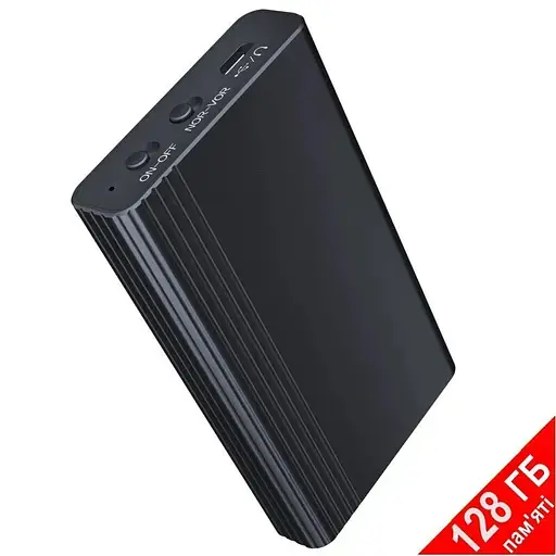 Цифровой диктофон с большим временем работы до 500 часов Sttwunake L1 с памятью 128 Гб - фото 4