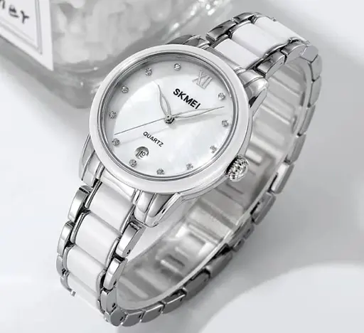 Годинник Skmei Silver Kerama Білий (2-2175) - фото 2