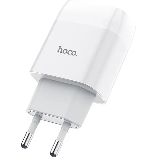 Сетевое зарядное устройство Hoco C72A Glorious White (712899) [51874]