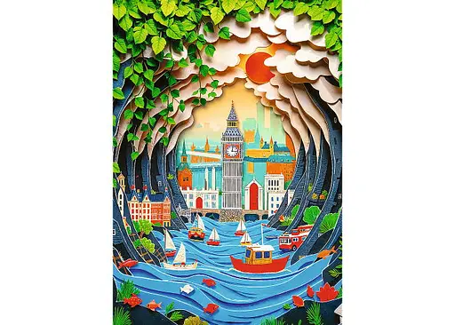 Пазл Trefl Лондон 40th anniversary 1000 эл. (40043) - фото 2