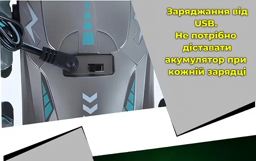 Радиоуправляемая машина Stunt Elves. Разворот на 360. Оборотень трюковый. Вездеход на пульте. Серебристый - фото 13