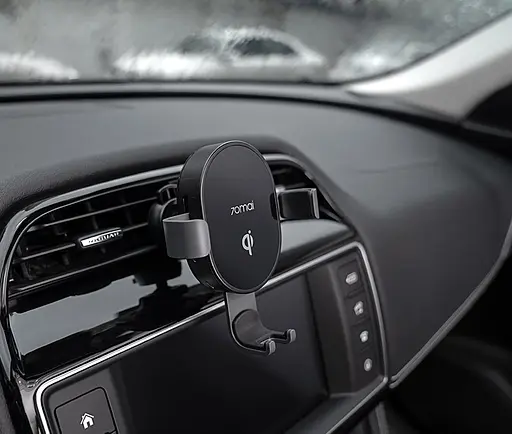 Автодержатель с БЗП Xiaomi 70mai Wireless Car Charger Mount Midrive PB01 - фото 2