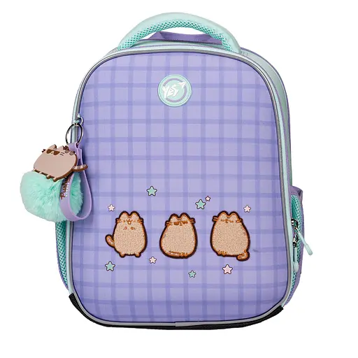 Рюкзак школьный каркасный Yes Pusheen the Cat H-100 - фото 3