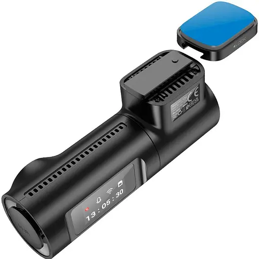 Відеореєстратор Hoco DV1 Driving Recorder Black - фото 3