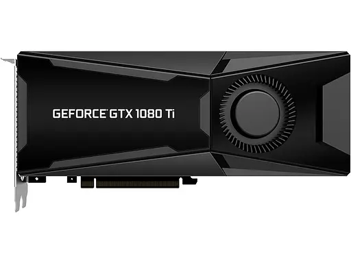 Видеокарта PNY GTX 1080Ti 11GB (VCGGTX1080T11PB-CG) (GDDR5X, 352 bit, PCI-E 3.0 x16) Б/у - фото 1
