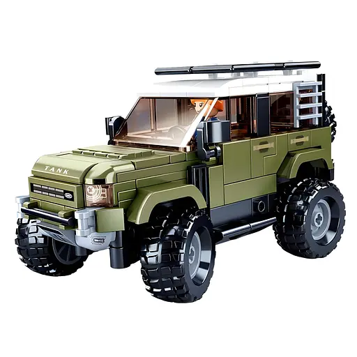 Конструктор джип Sluban Model Bricks на 317 деталей (M38-B1015) - фото 3