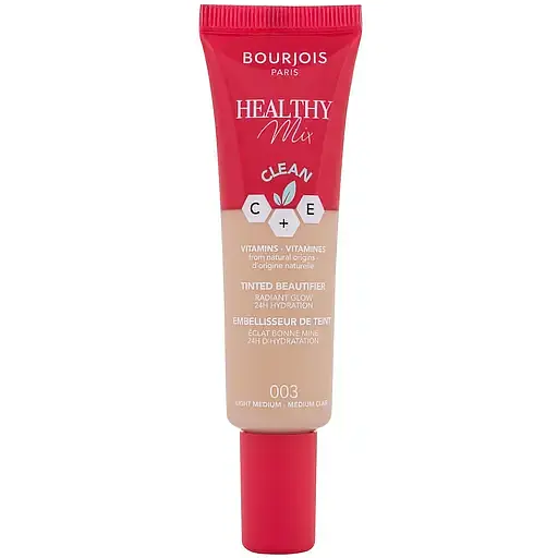 Увлажняющий тональный флюид Bourjois Healthy Mix Clean тон 003 (Light Medium) 30 мл - фото 1