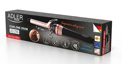 Плойка Adler AD 2116 19 мм с регулируемой температурой - фото 3