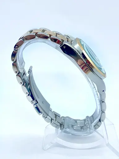 Наручний годинник жіночий No Brand Rolex Золотисто-срібний (IBW900SYO) - фото 4