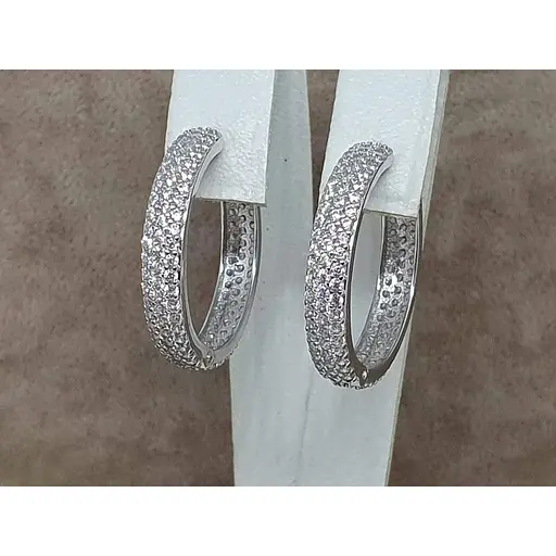 Серебряные серьги Dear с фианитами. 3311.1С - фото 4