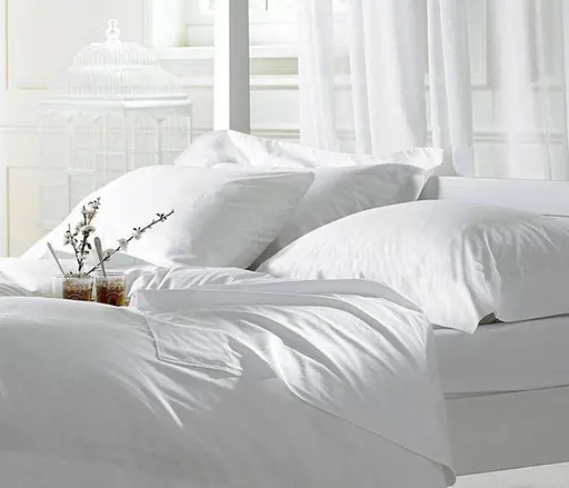 Пододеяльник 200х220 см микрофибра белого цвета 327216