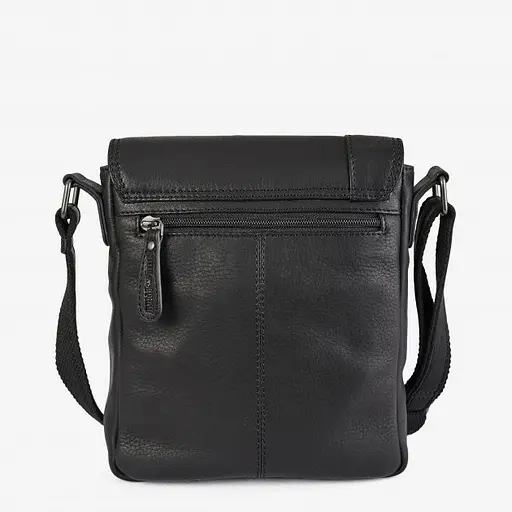 Чоловіча шкіряна сумка Hill&Burry 22х19х4 см sum0026492 - фото 3