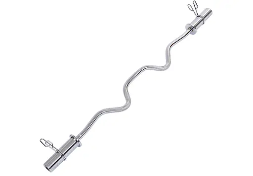 Гриф для штанги EasyFit Z-образный олимпийский 1,2м, Ø 50 мм (EF-8059) - фото 1