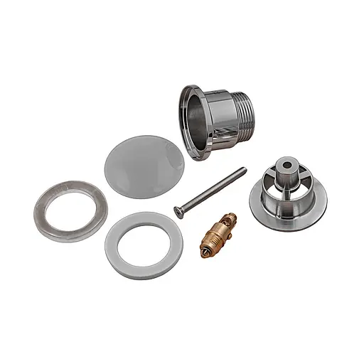 Донний клапан Koer PW-01-11 Click-Clack універсальний KR3405, Білий - фото 3