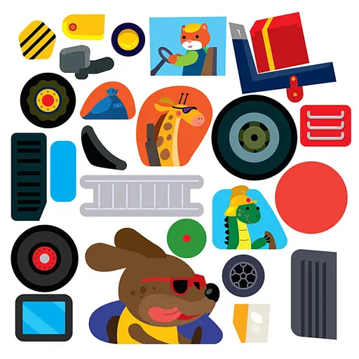 Детский сборник книжек "Собери картинку" Книжковий Хмарочос 379532 с наклейками - фото 10