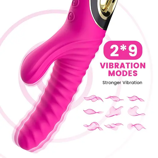 Вібратор-кролик B - Series Joy Eternity, 22.7 см (рожевий) - фото 4