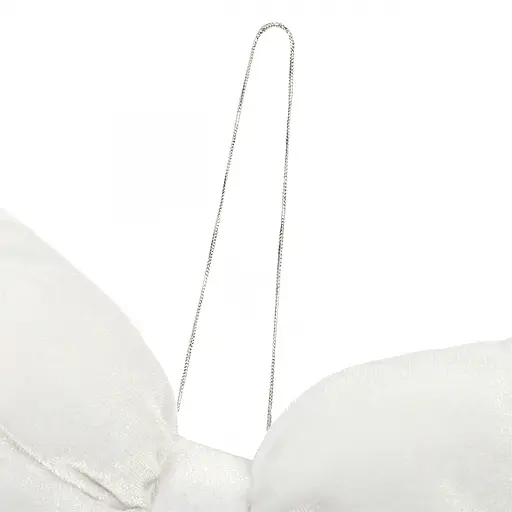 Украшение декоративное Yes! Fun Бант 32x25 см белое (975083) - фото 2