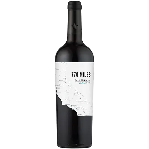Вино Каліфорнія 770 MILES Зінфандель червоне сухе 0.75 л
