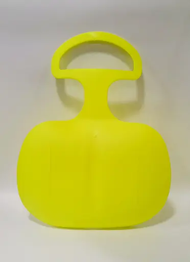 Санки-Ледянка 1318M Marmat 41*37*2 см Желтый - фото 2