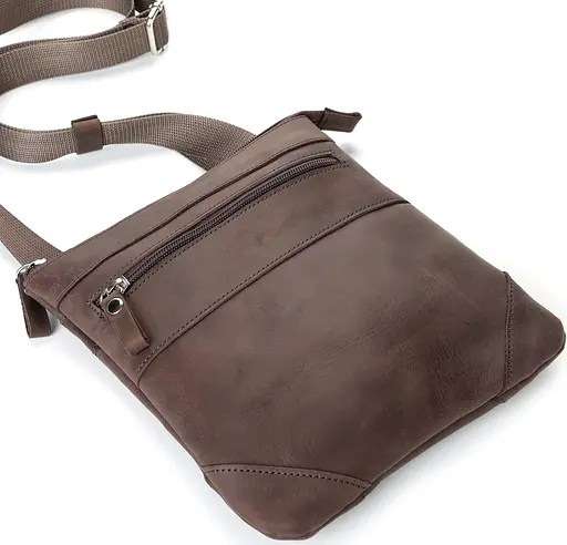 Сумка кожаная мужская SHVIGEL 19,5х22х1 см sum0012922 - фото 7