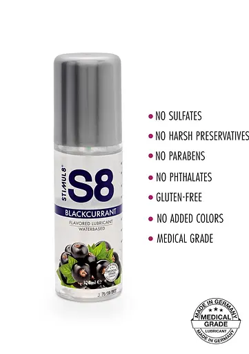 Лубрикант на водній основі Stimul8 Flavored Lube чорна смородина 125 мл - фото 2