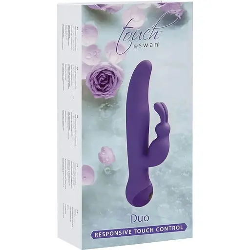 Вібратор-кролик Touch by Swan Duo Purple - фото 9