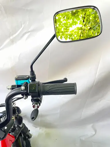 Электровелосипед двухместный Minako Monster (2000W 60V 36Ah) + Тормоз гидравлика Красный - фото 7