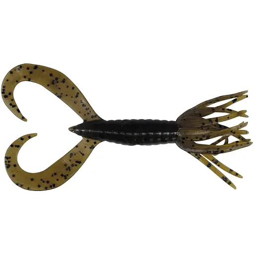 Силикон Keitech Little Spider 3.5" #101 Green Pumpkin PP. (5 шт/уп)