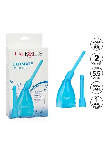 Анальний душ California Exotic Novelties Ultimate Douche 162 мл (блакитний) - фото 7