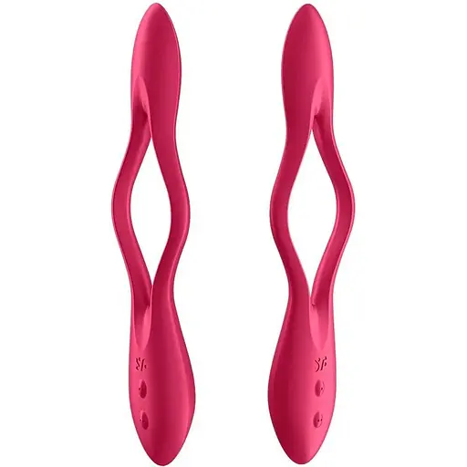 Універсальний гнучкий вібратор для пар Satisfyer Elastic Joy Red - фото 3